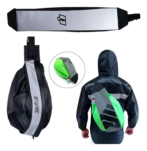Tula porta casco reflectivo impermeable