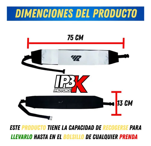 Tula porta casco reflectivo impermeable