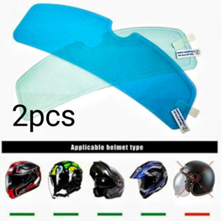⚡ Película para casco resistente a la lluvia / motocicleta / HD / lente película antivaho ⚡