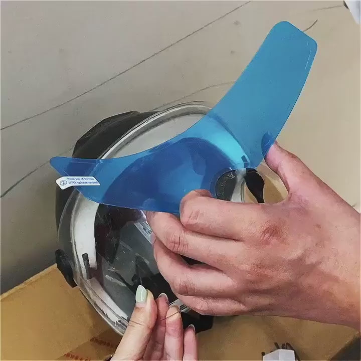 ⚡ Película para casco resistente a la lluvia / motocicleta / HD / lente película antivaho ⚡